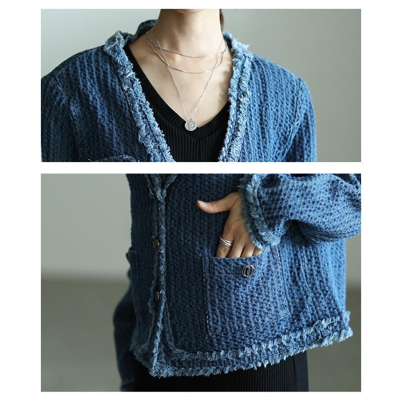 Sawa a la mode（サワアラモード） レディース アウター ジャケット 青