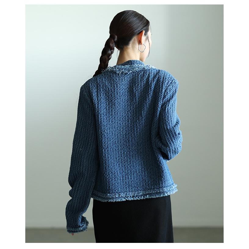 Sawa a la mode（サワアラモード） レディース アウター ジャケット 青