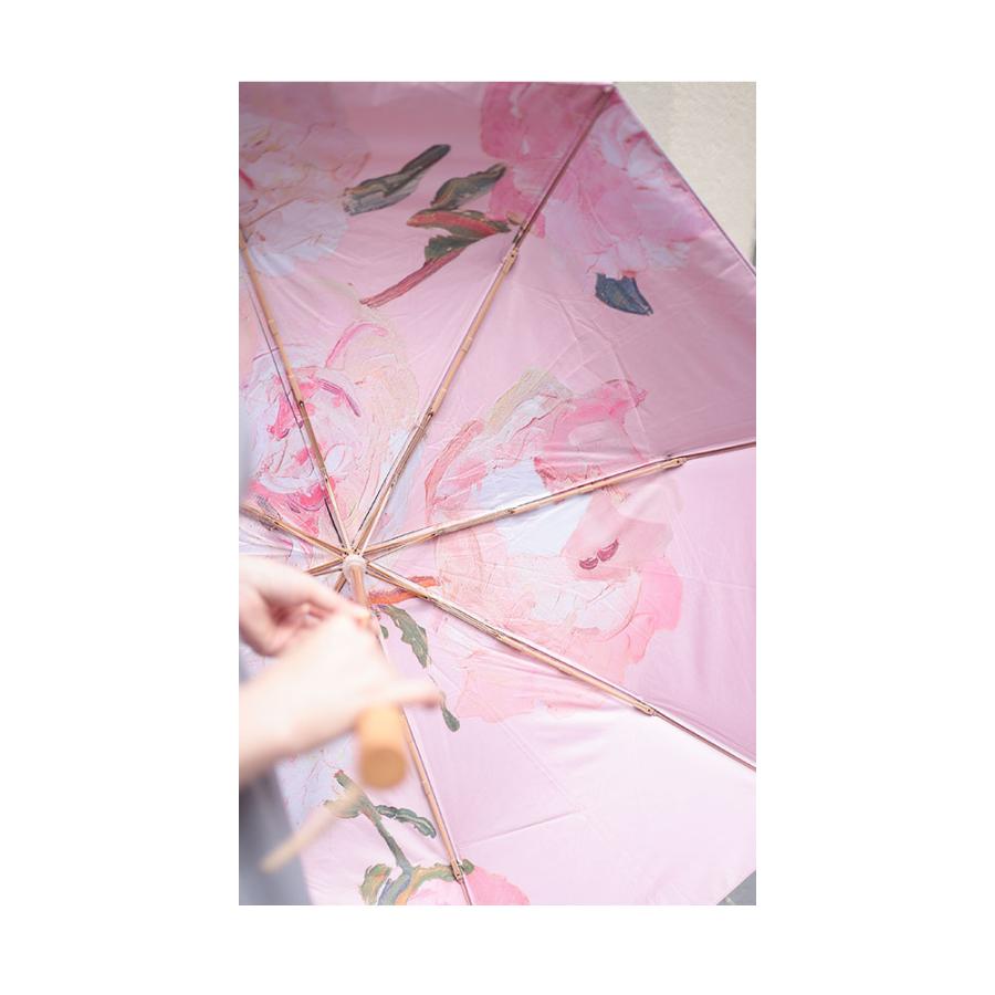 Sawa a la mode レディース 小物 傘 日傘 ピンク 花柄 薔薇 Sawa a la mode レディース 小物 傘 日傘 ピンク 花柄 薔薇