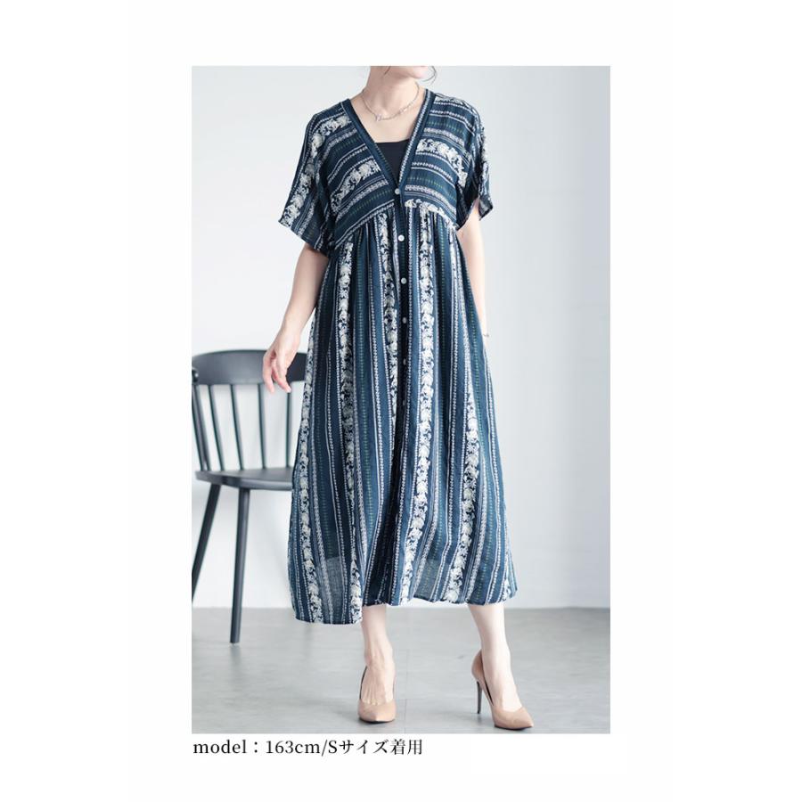 Sawa a la mode（サワアラモード） レディース ワンピース 紺 ネイビー