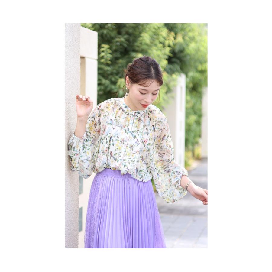 Sawa a la mode レディース トップス ブラウス シャツ 花柄 長袖 Sawa a la mode レディース トップス ブラウス シャツ 花柄 長袖