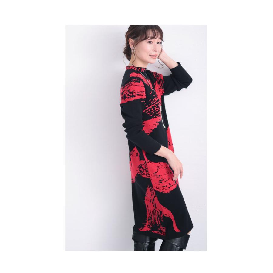 Sawa a la mode レディース ワンピース チュニック レッド 赤 Sawa a la mode レディース ワンピース チュニック レッド 赤