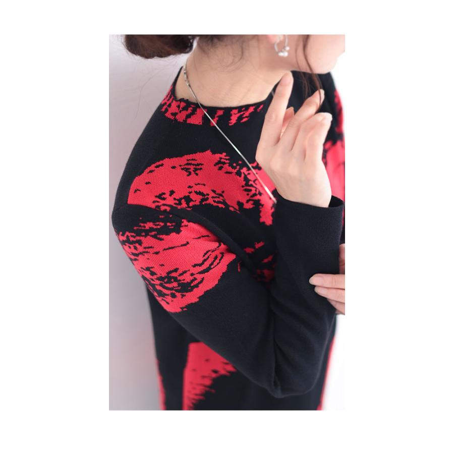 Sawa a la mode レディース ワンピース チュニック レッド 赤 Sawa a la mode レディース ワンピース チュニック レッド 赤