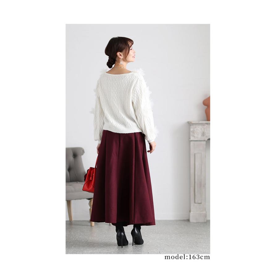 Sawa a la mode レディース トップス ニット セーター ピンク 白 Sawa a la mode レディース トップス ニット セーター ピンク 白
