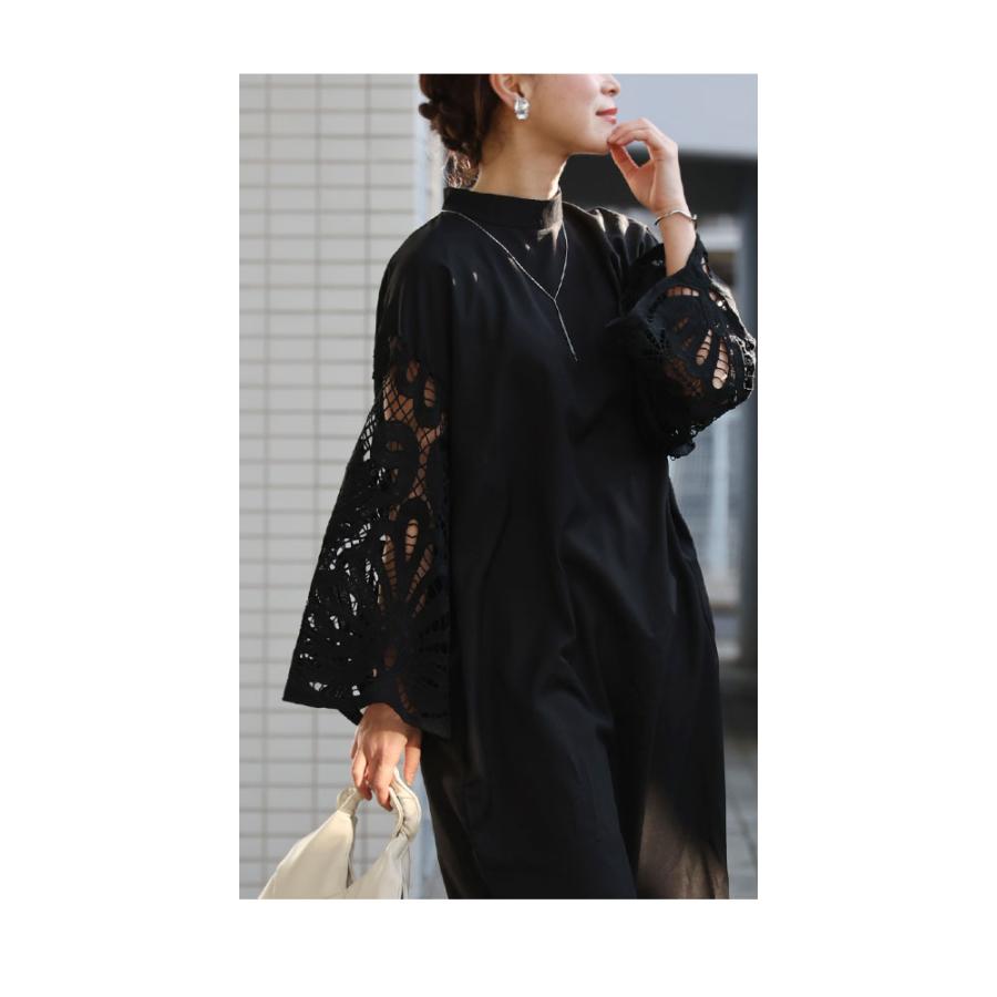 Sawa a la mode レディース ワンピース ドレス 黒 ブラック Sawa a la mode レディース ワンピース ドレス 黒 ブラック