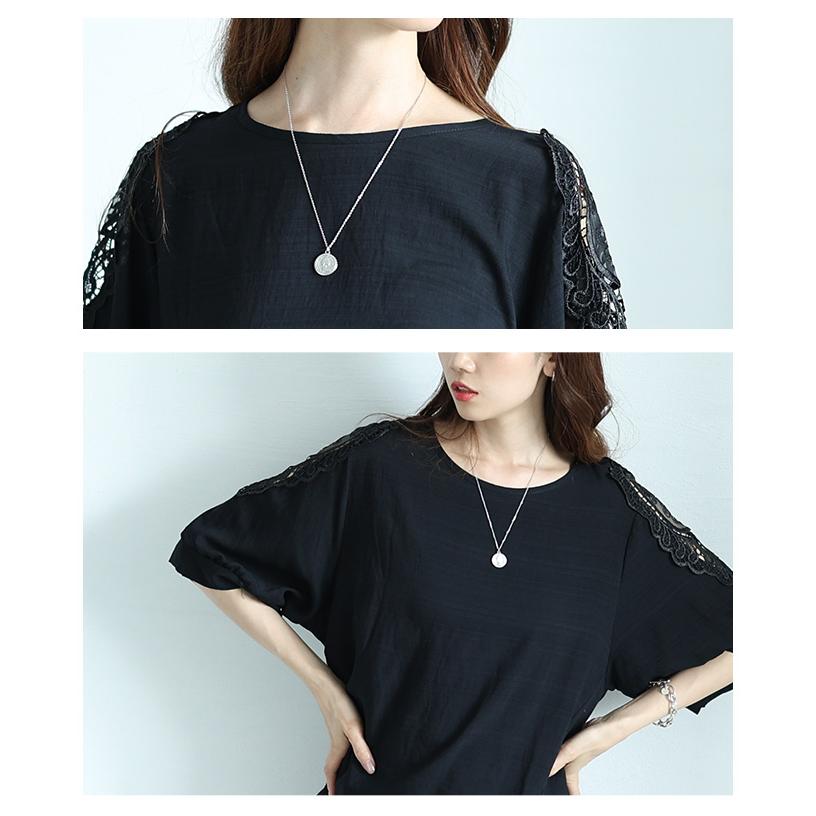 Sawa a la mode（サワアラモード） レディース チュニック トップス 黒