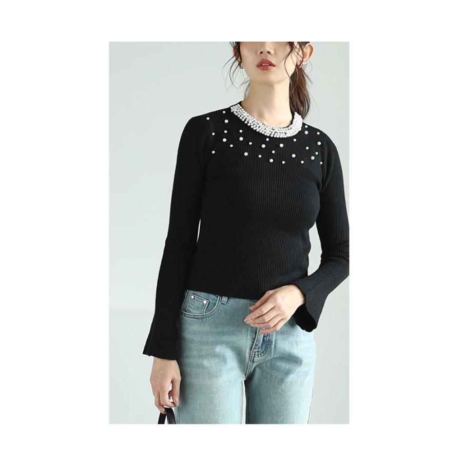 Sawa a la mode レディース トップス セーター ニット 黒 Sawa a la mode レディース トップス セーター ニット 黒