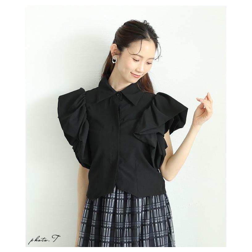 Sawa a la mode（サワアラモード） レディース トップス ブラウス 黒