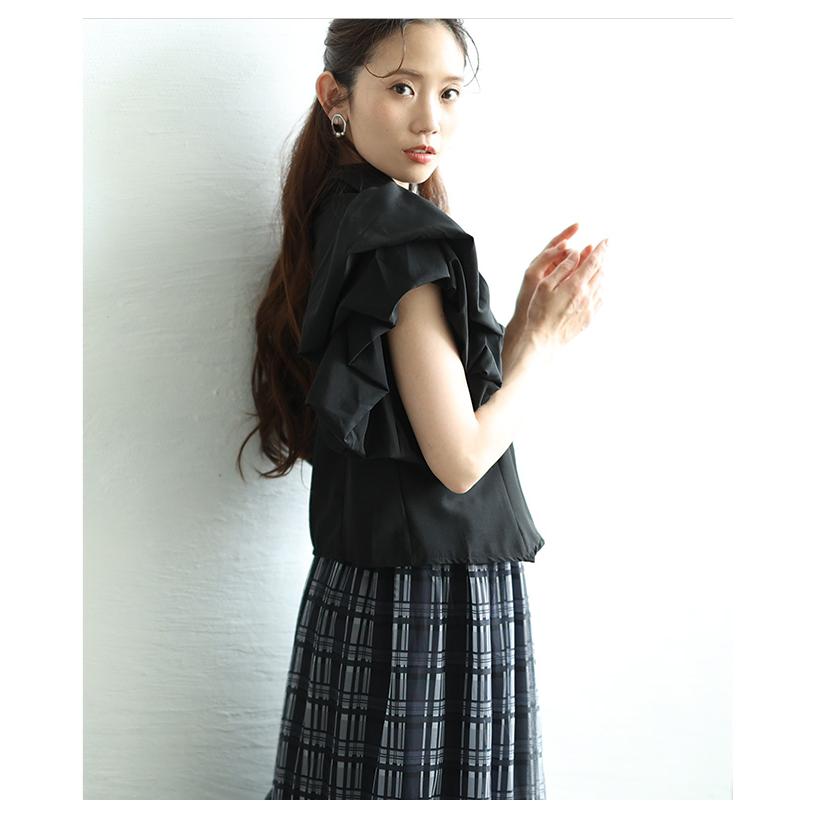Sawa a la mode（サワアラモード） レディース トップス ブラウス 黒