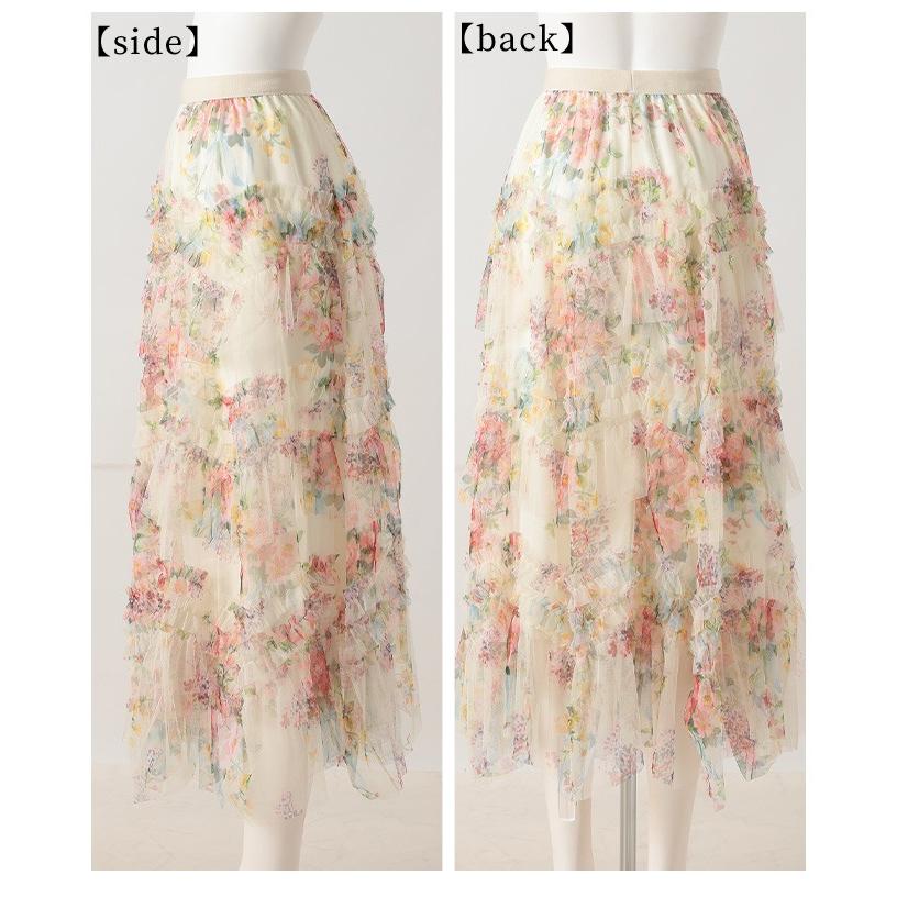 Sawa a la mode（サワアラモード） スカート レディース 花柄 総柄