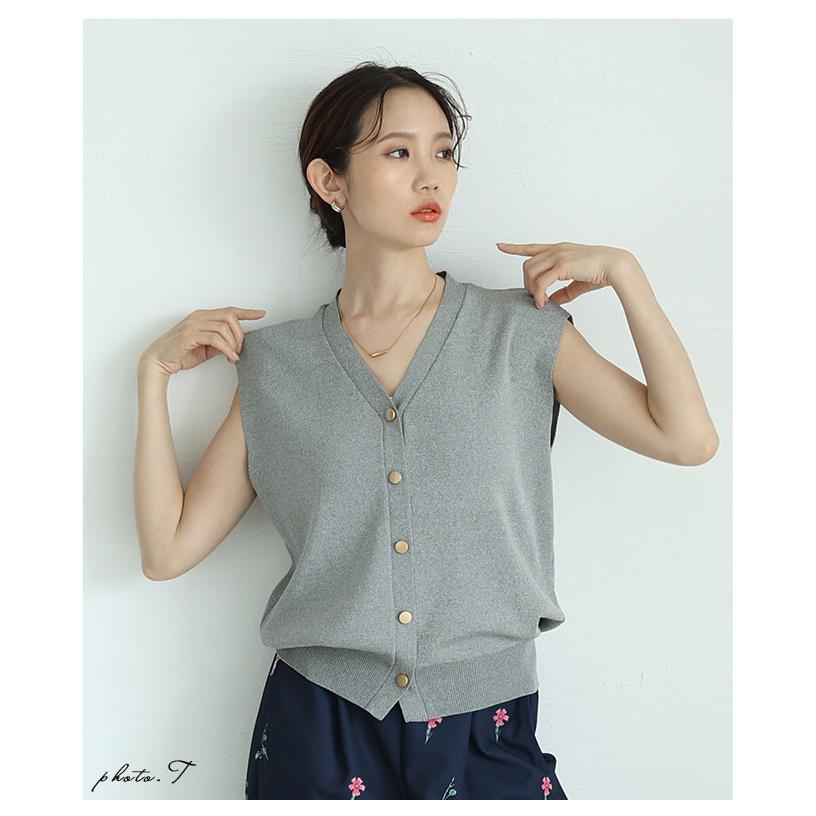 Sawa a la mode（サワアラモード） レディース トップス ベスト ニット