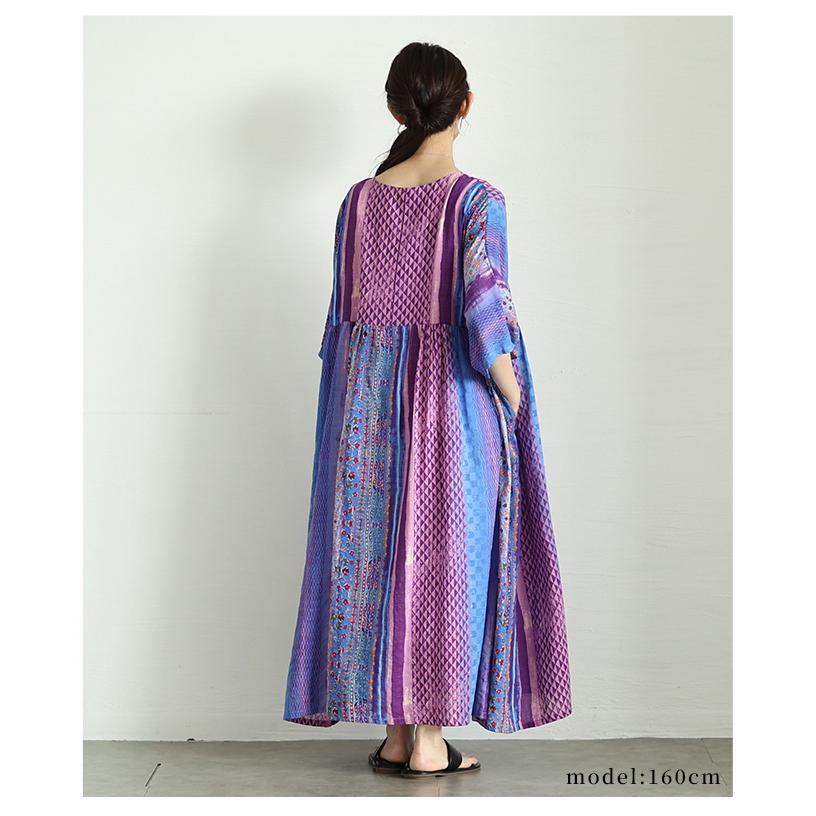 Sawa a la mode（サワアラモード） レディース ワンピース パープル 紫