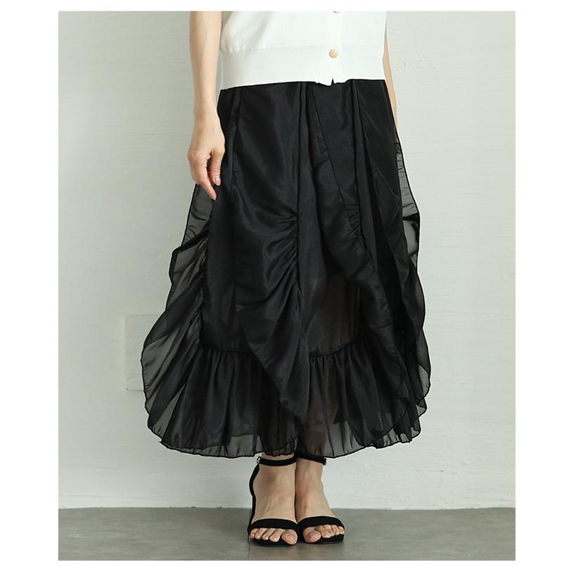 Sawa a la mode（サワアラモード） レディース ボトムス スカート 黒
