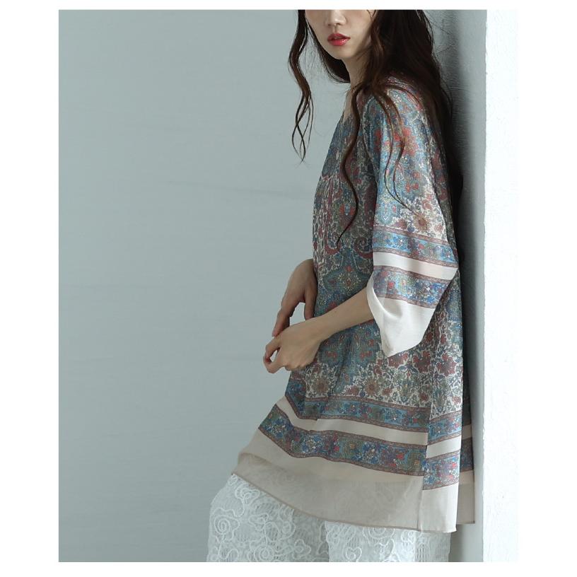 Sawa a la mode（サワアラモード） チュニック レディース グレー