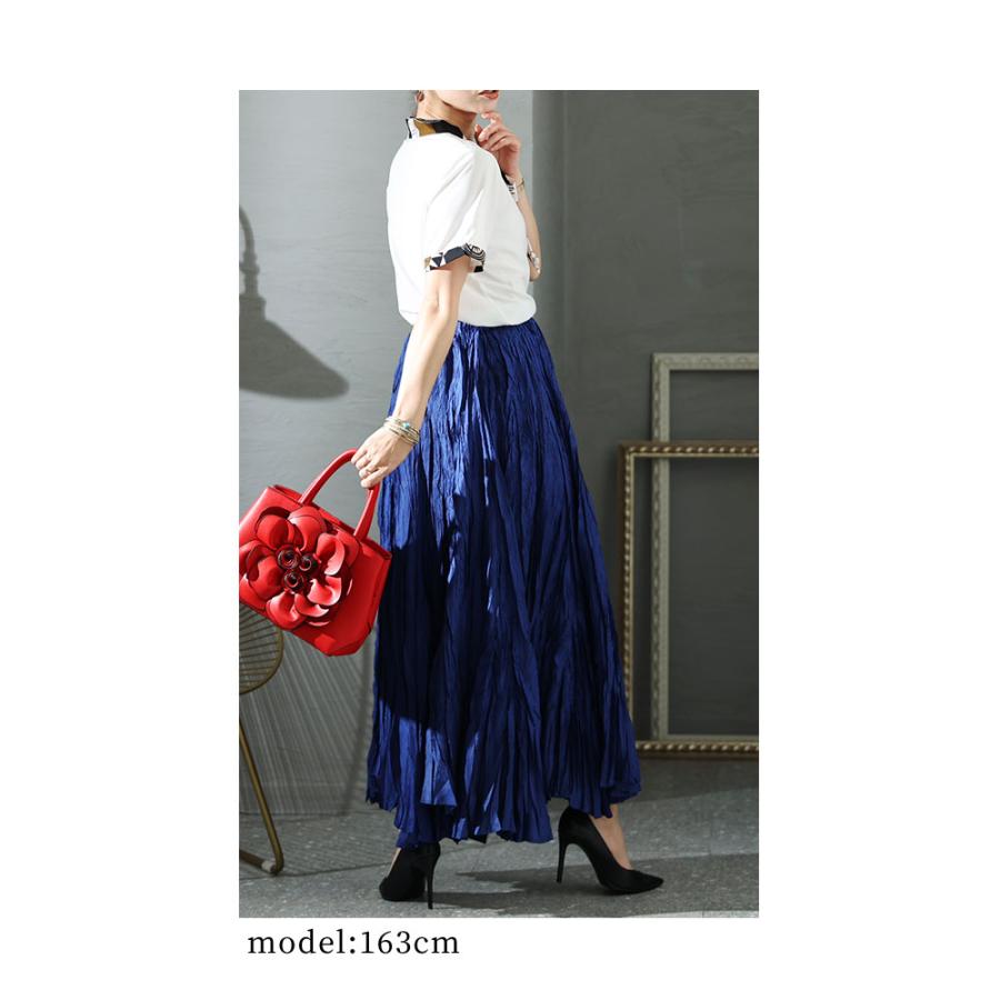 Sawa a la mode スカート レディース ロングスカート プリーツ Sawa a la mode スカート レディース ロングスカート プリーツ