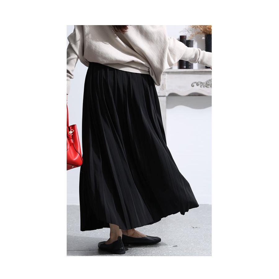 Sawa a la mode スカート レディース プリーツ ウエストゴム Sawa a la mode スカート レディース プリーツ ウエストゴム
