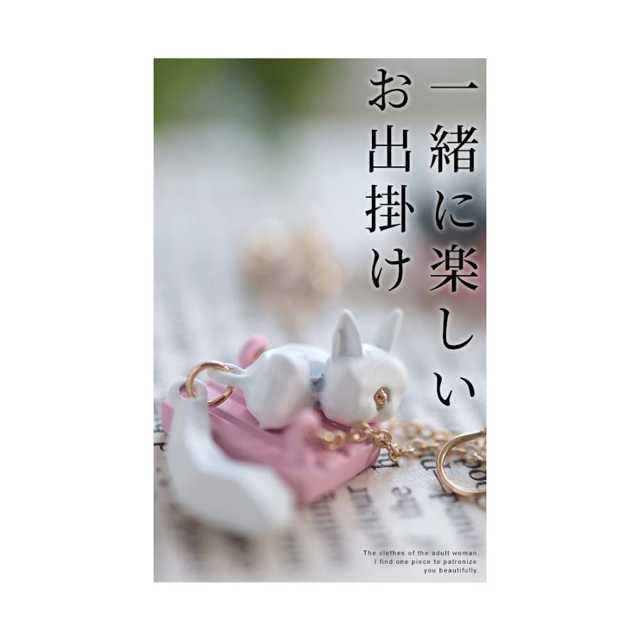 ☆ヒヨコが可愛い和菓子とSpring猫ちゃんイヤリング キュートな仔猫