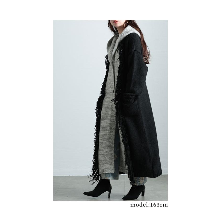 Sawa a la mode レディース アウター ニット パーカー コート