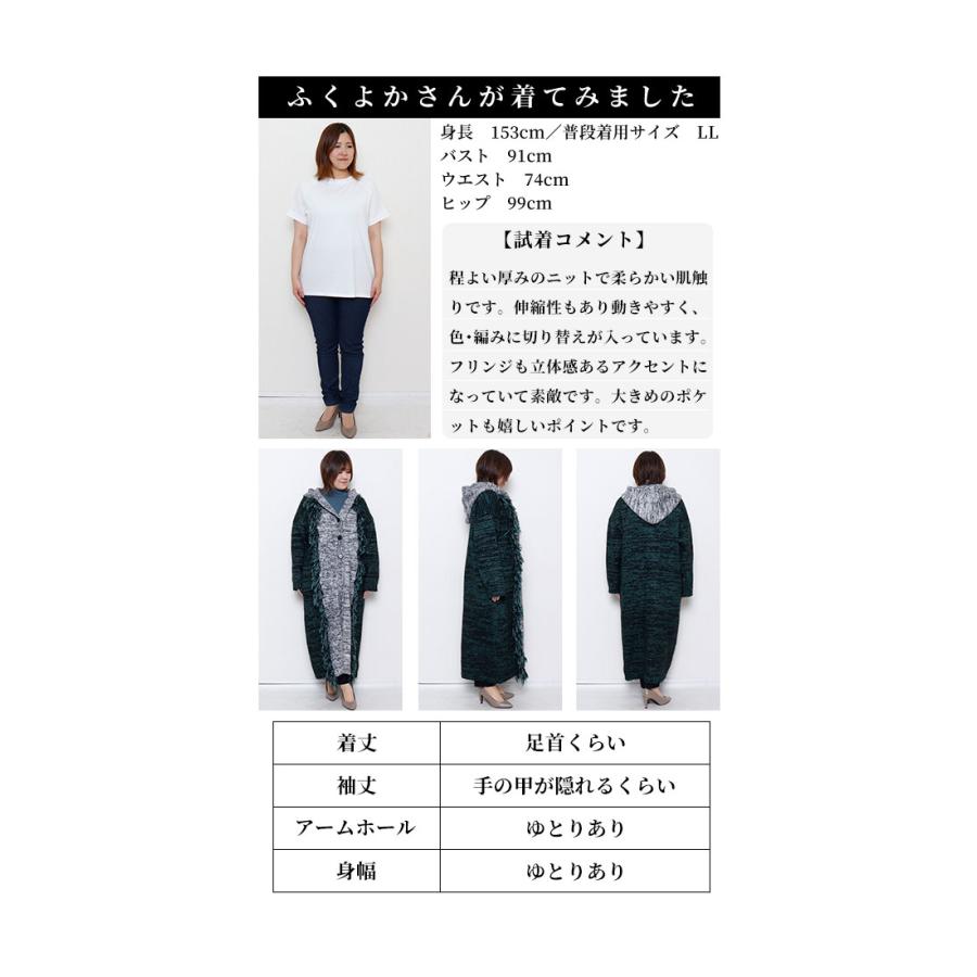 Sawa a la mode レディース アウター ニット パーカー コート