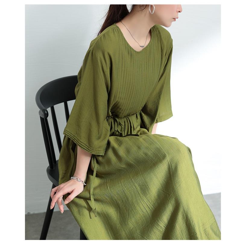 Sawa a la mode ワンピース レディース プリーツ ギャザー Sawa a la mode ワンピース レディース プリーツ ギャザー