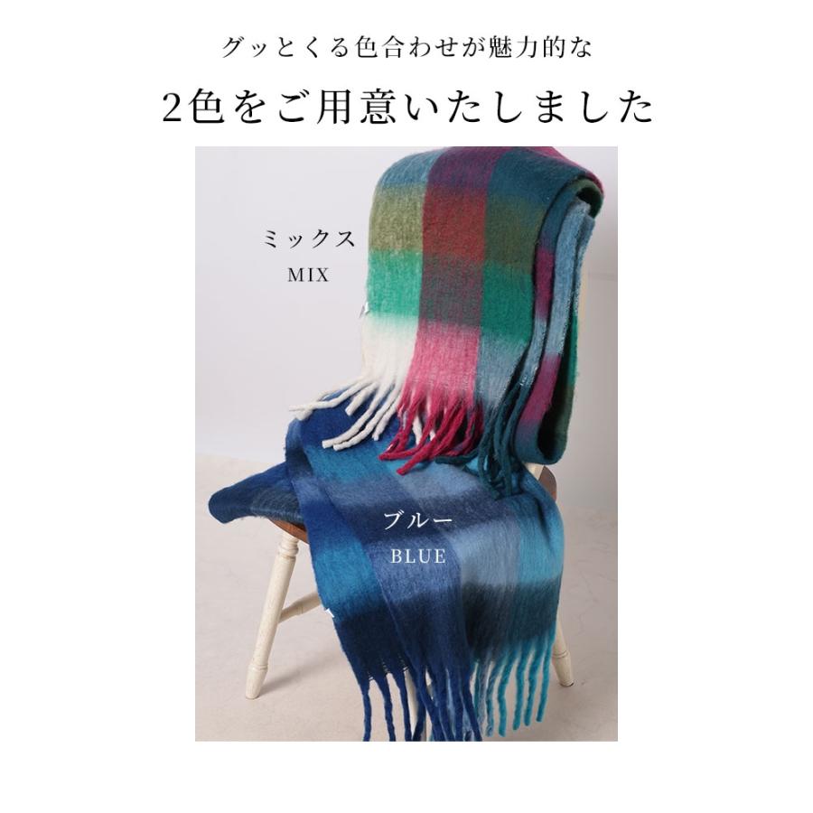 Sawa a la mode レディース 小物 ストール マフラー チェック 総 Sawa a la mode レディース 小物 ストール マフラー チェック 総