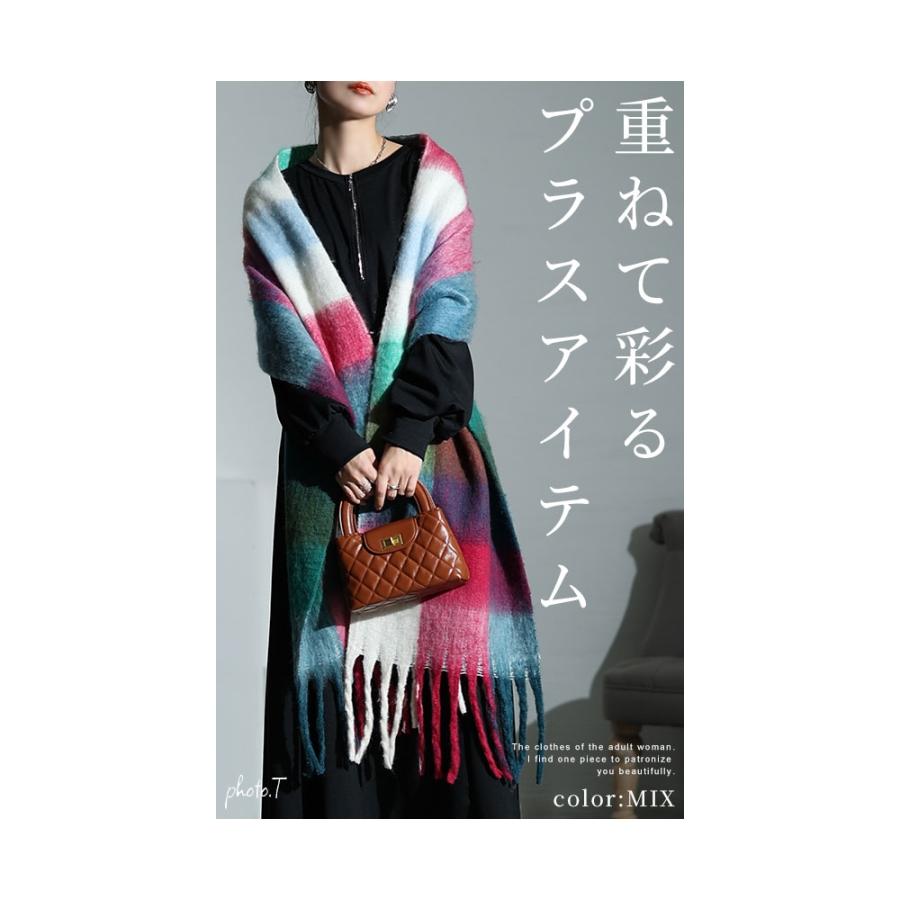 Sawa a la mode レディース 小物 ストール マフラー チェック 総 Sawa a la mode レディース 小物 ストール マフラー チェック 総