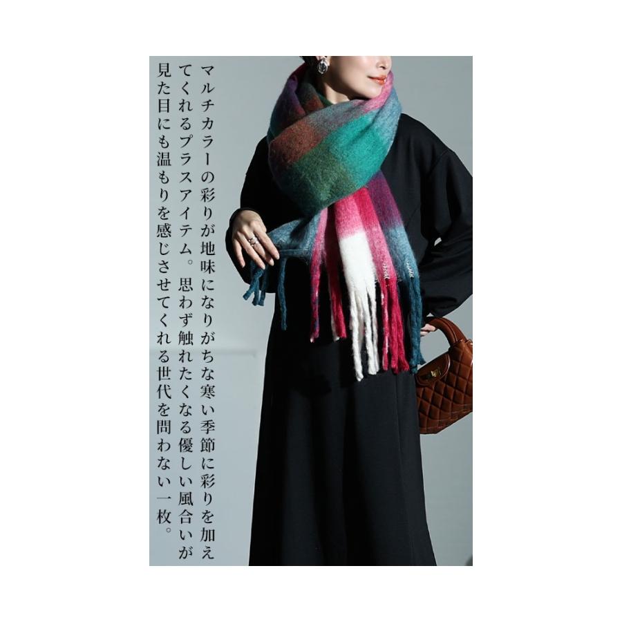 Sawa a la mode レディース 小物 ストール マフラー チェック 総 Sawa a la mode レディース 小物 ストール マフラー チェック 総