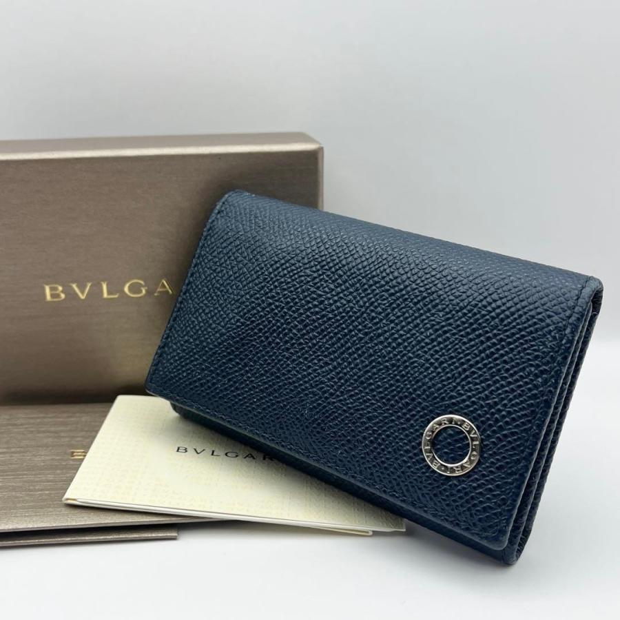 BVLGARI（ブルガリ） 6連 キーケース ブルガリマン サークルロゴ