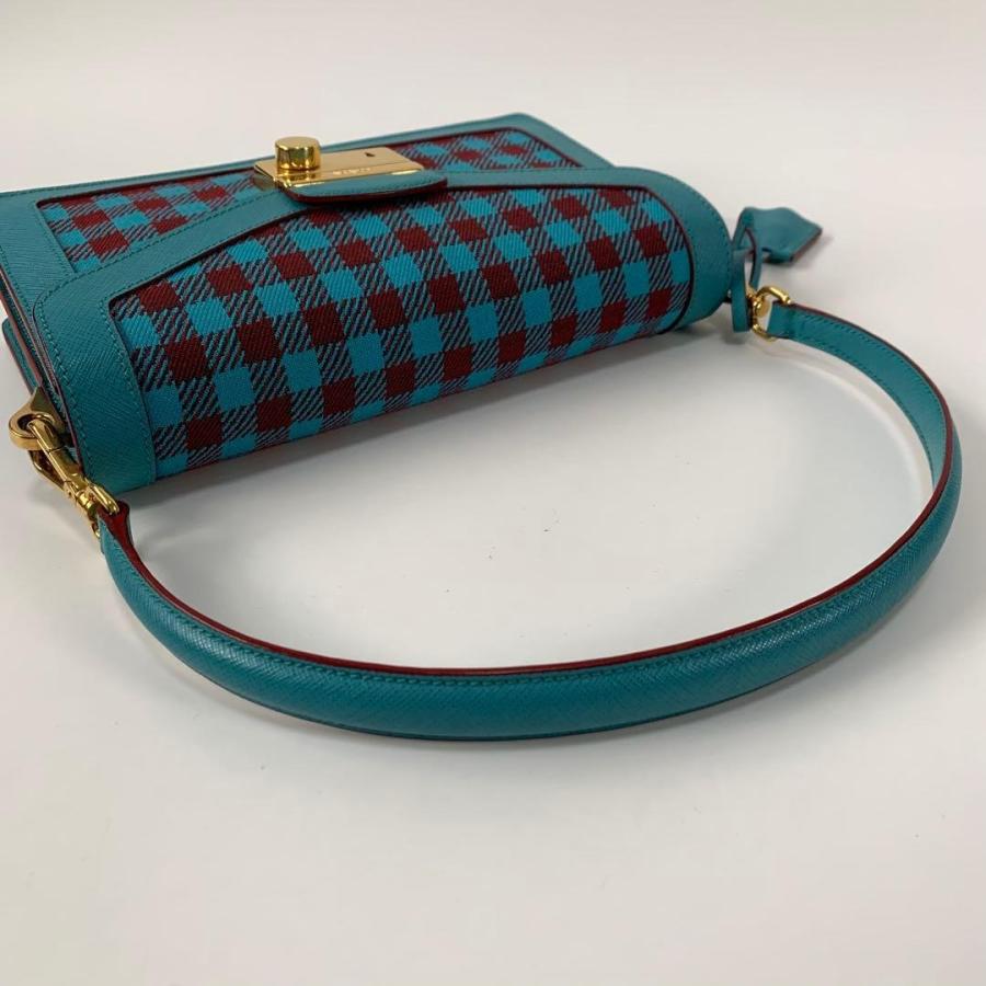 PRADA（プラダ） ショルダーバッグ 3way ギンガムチェック