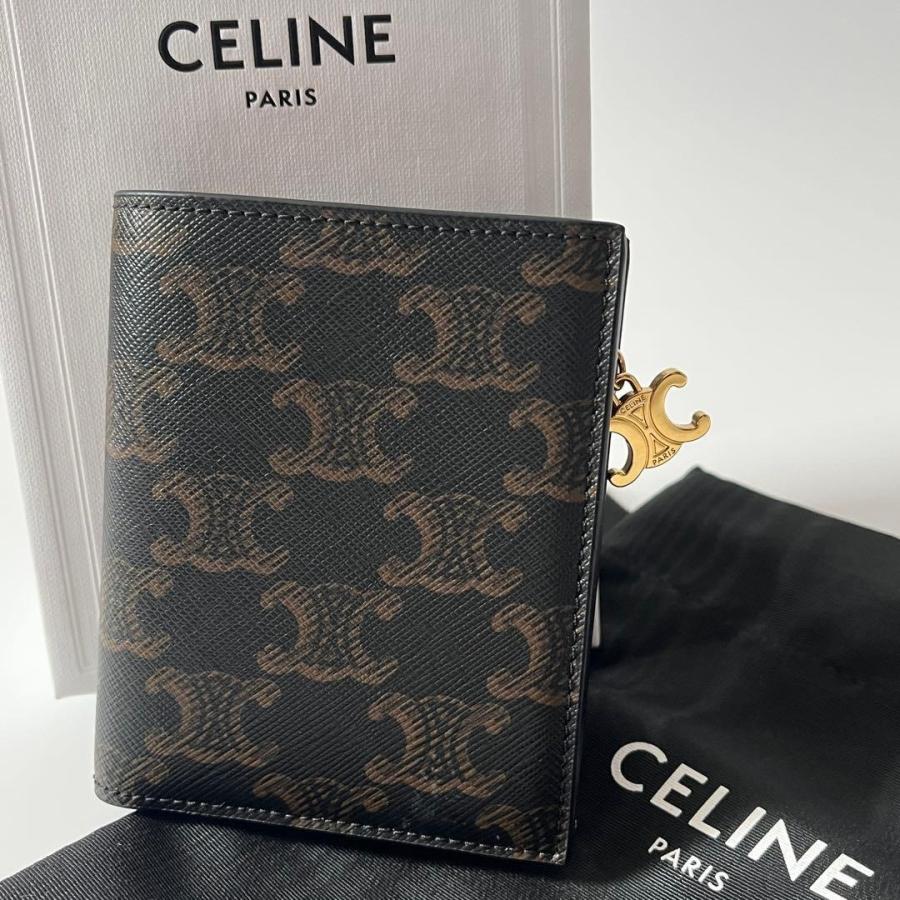CELINE（セリーヌ） コンパクトウォレット トリオンフチャーム