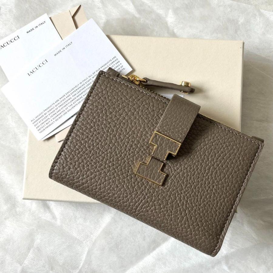 IACUCCI 財布 トープ　レザー IACUCCI 財布 トープ レザー IACUCCI 財布 トープ レザー IACUCCI