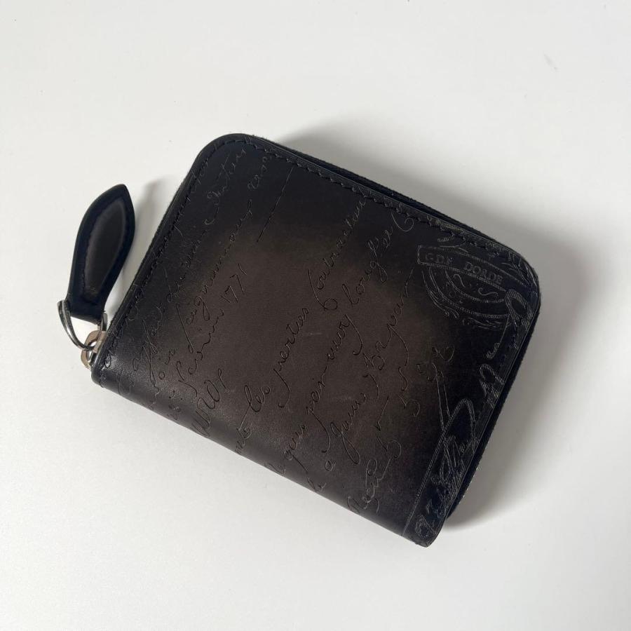 Berluti ベルルッティ ワパ カリグラフィー ラウンドジップ コイン