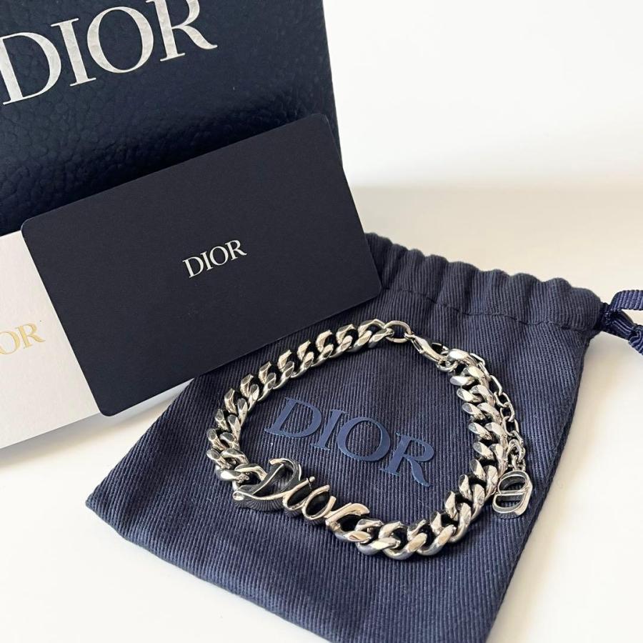 Dior HOMME Christian Dior クリスチャンディオール リボン チェーン