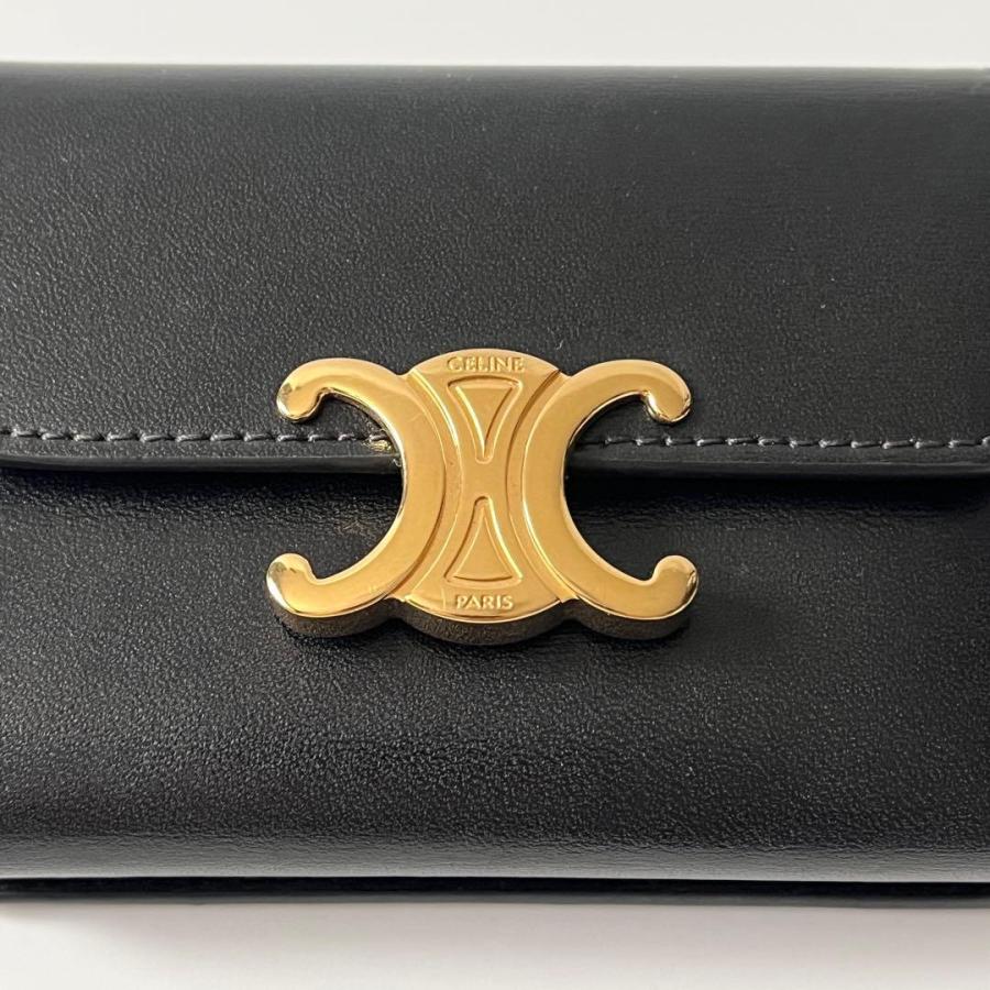 CELINE（セリーヌ） コンパクトウォレット トリオンフ 三つ折り財布