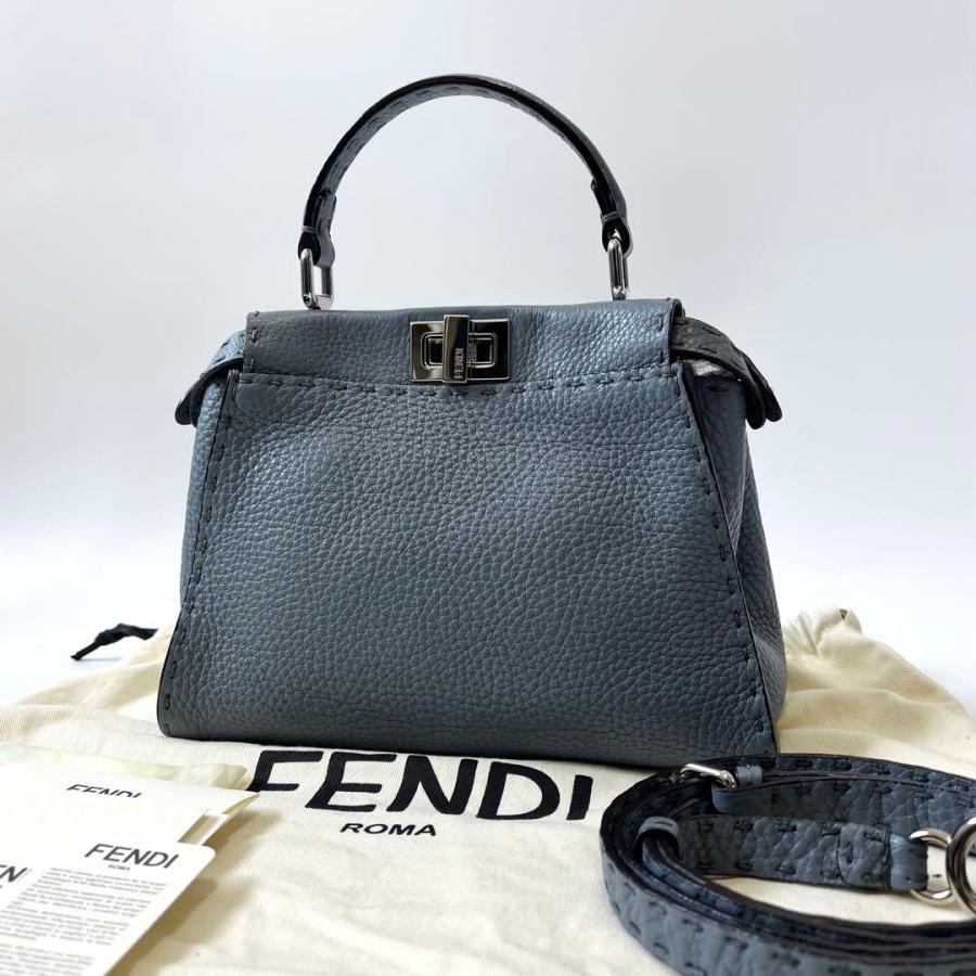FENDI（フェンディ） セレリア ピーカブー ミニ ハンドバッグ 2way