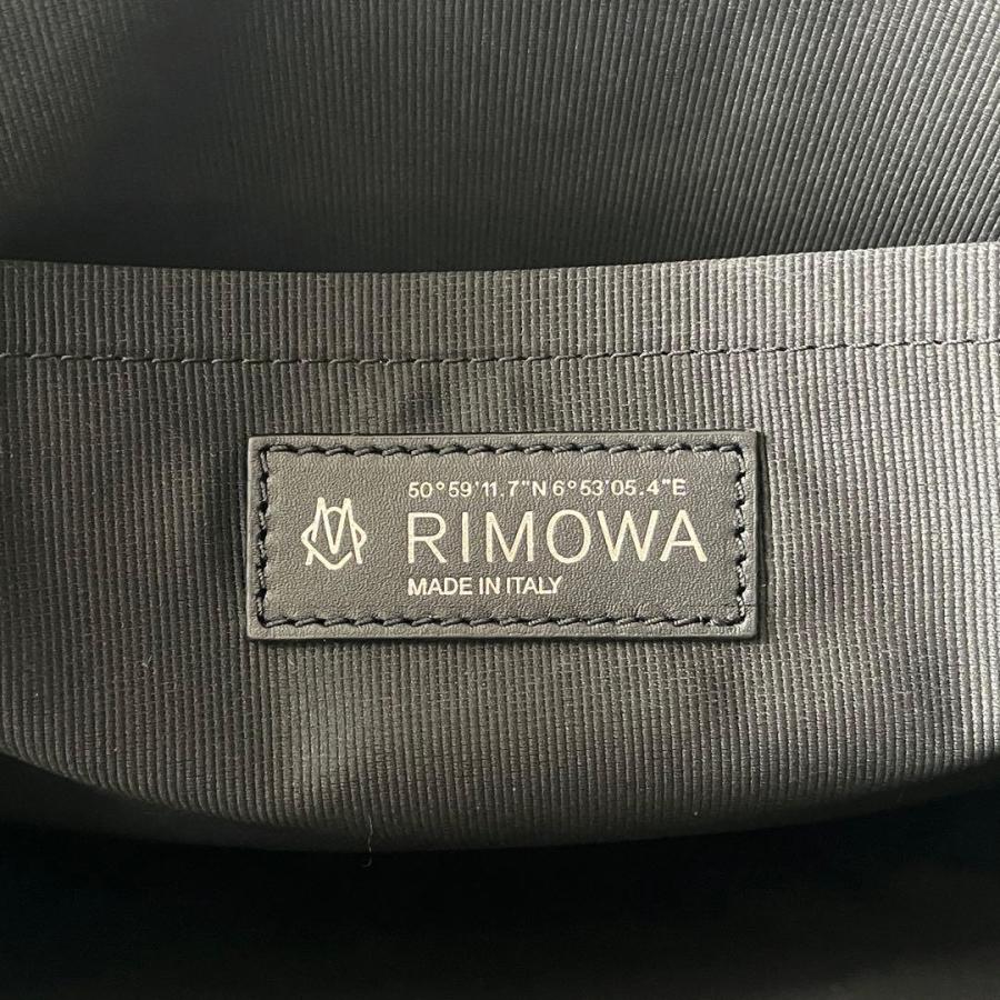 RIMOWA（リモワ） Never Still PCケース キャンバス レザー ブラック