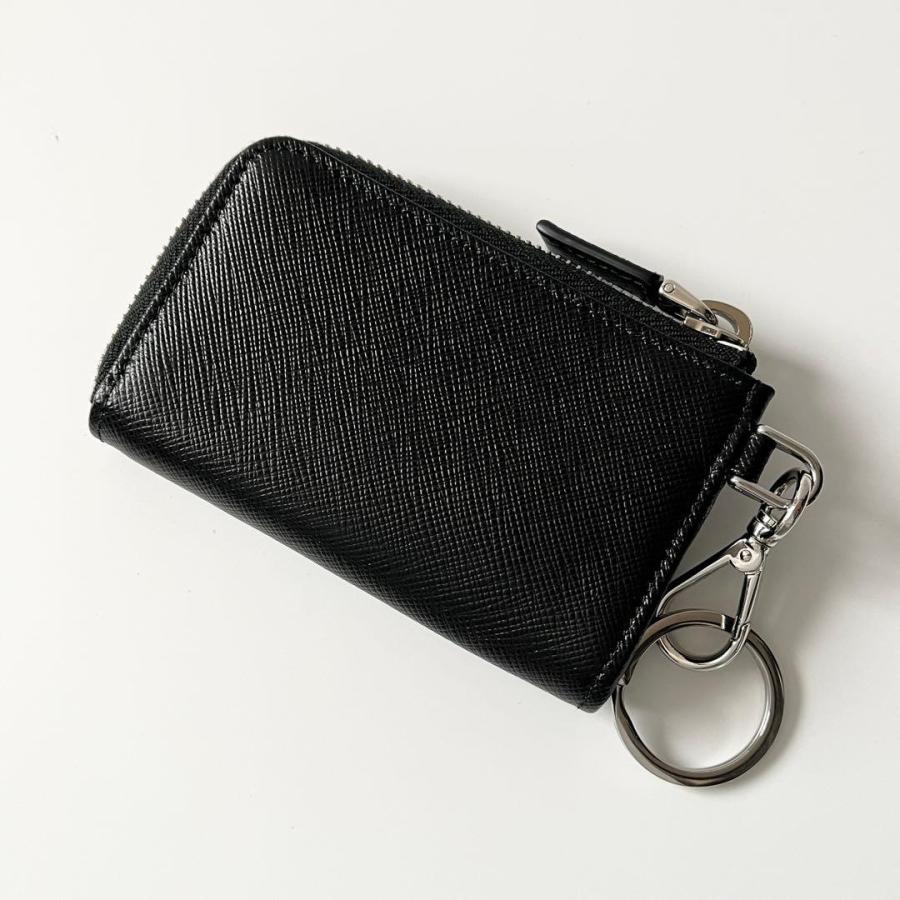 PRADA（プラダ） サフィアーノレザー ミニポーチ キーチェーン
