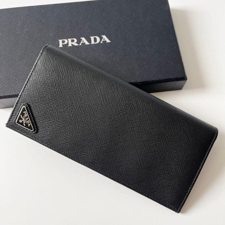 PRADA（プラダ） トライアングルロゴ 長財布 サフィアーノレザー