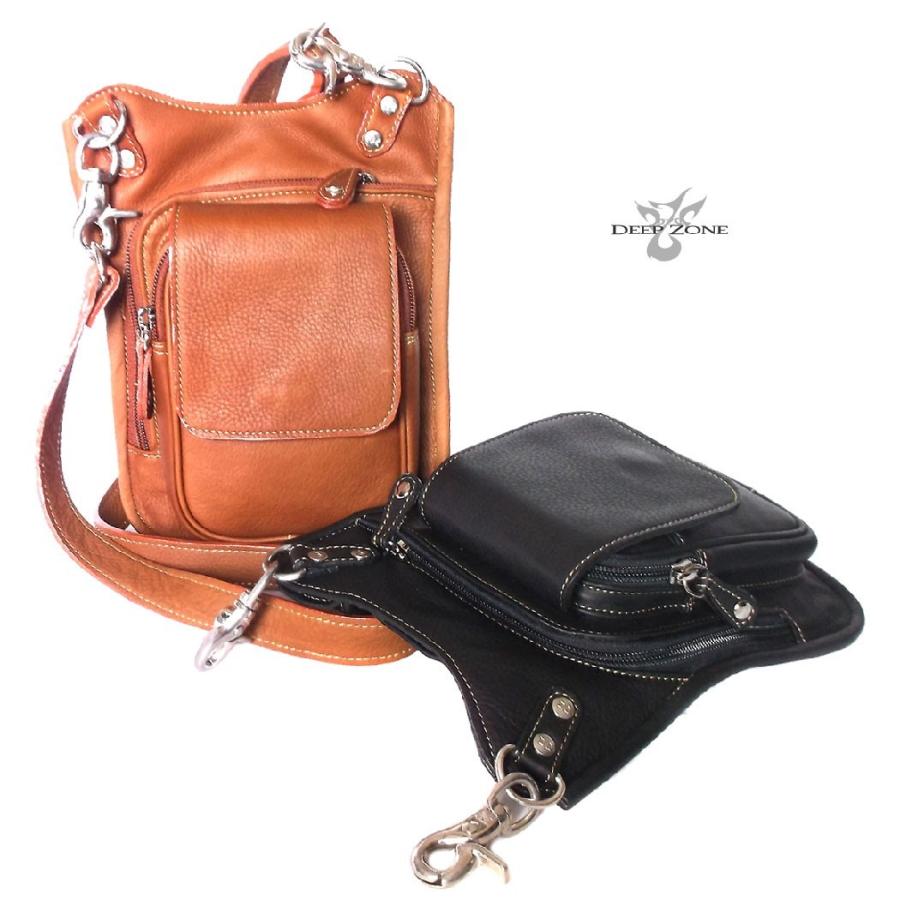 メンズ ショルダーバッグ  ヒップバッグ 2ウエイ　カジュアル