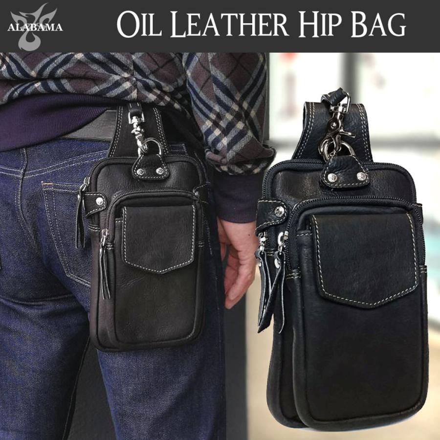 本革レザーヒップバッグを選ぶなら Alabama 人気ブランドのdeep Zone等 ワイルドでセクシーを上品にまとめる男のレザーバッグを豊富に取り揃えしております Cwlhb 036 Bk ベルトポーチ メンズヒップバッグ 本革 ウエストバッグ 使いやすい
