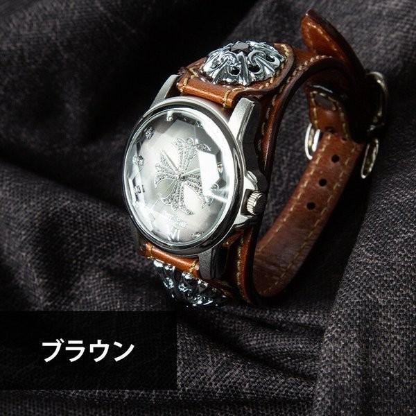 腕時計 メンズ ブレスウォッチ 個性的 本革 イタリンレザー