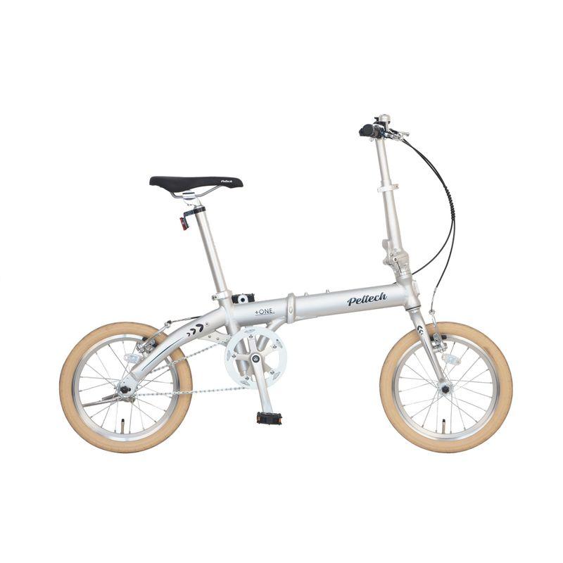 PELTECH Flip one 軽量アルミ折り畳み自転車 総重量9.8? 16インチ