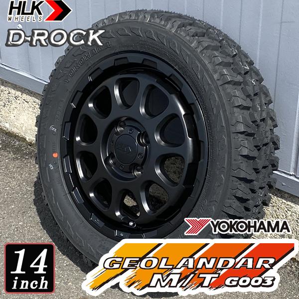 GEOLANDAR N-VAN ハイゼット エブリイ 軽バン 軽トラ 14インチ マッド