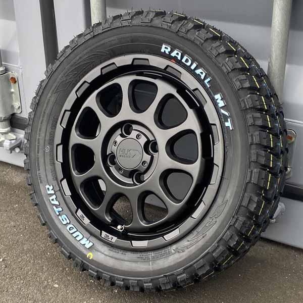 MUDSTAR 新品 14インチ 4.5J +43 タイヤホイール4本セット マッド