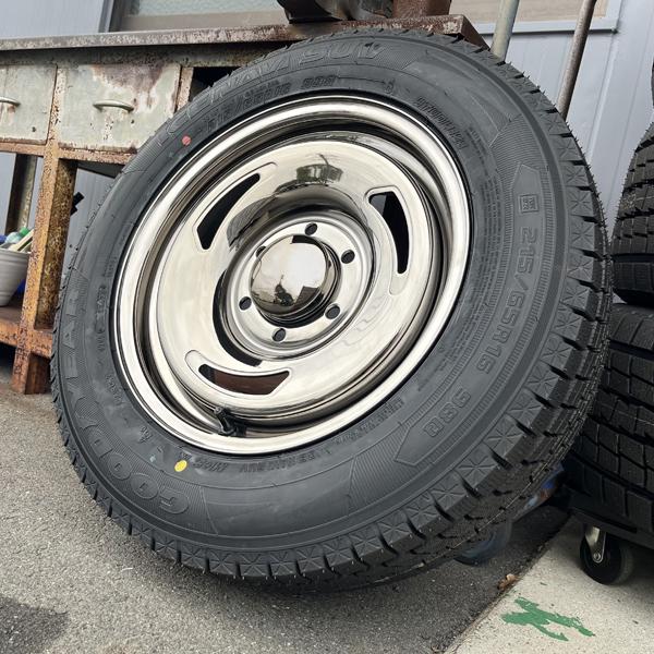 アイスナビ SUV 国産 スタッドレス タイヤホイールセット ハイエース