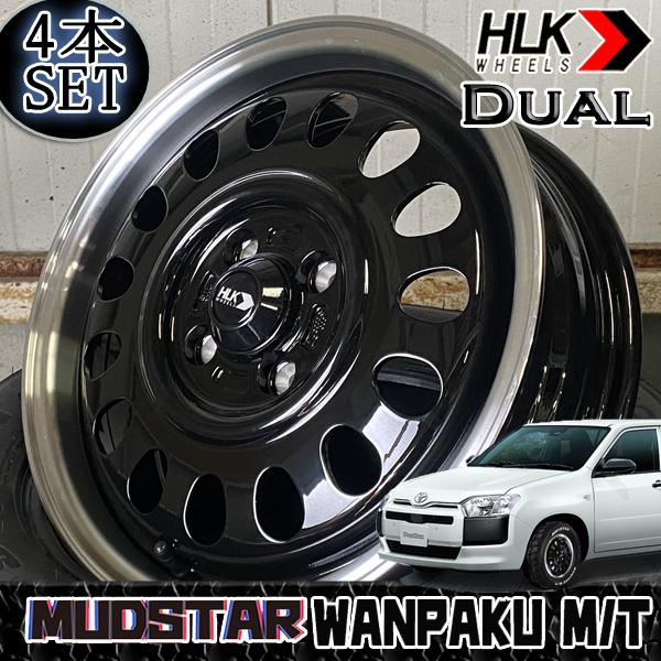 MUDSTAR 純正車高装着可能 プロボックス サクシード 新品 15インチ NEW