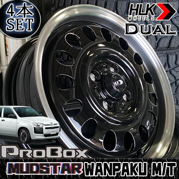 MUDSTAR MUDSTAR WANPAKU MT 185/60R15 ホワイトレター TOYOTA