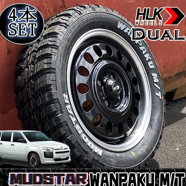 MUDSTAR サクシード プロボックスMUDSTAR WANPAKU MT 185/60R15