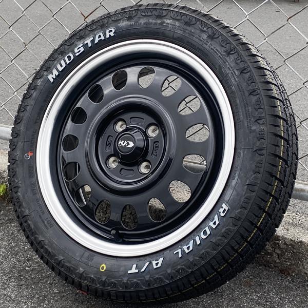 MUDSTAR 鉄チン風アルミホイール！ タフト ハスラー スペーシアギア