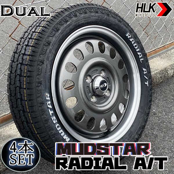 MUDSTAR 新品 15インチ タイヤホイール4本セット MUDSTAR RADIAL AT